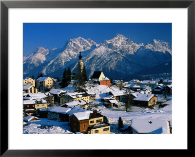 Small Village, Graubunden, Switzerland by Walter Bibikow Pricing Limited Edition Print image
