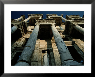Ruined Facade Of The Library Of Celsus In Ephesus by James L. Stanfield Pricing Limited Edition Print image