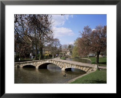Bourton-On-The-Water, Gloucestershire, The Cotswolds, England, United Kingdom by Roy Rainford Pricing Limited Edition Print image
