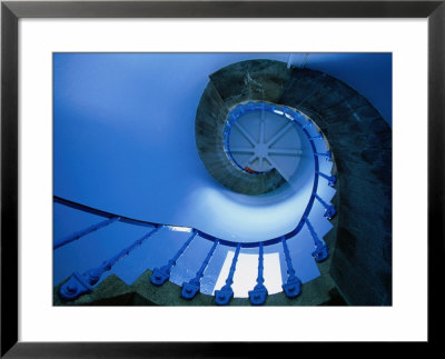 Stairs, Fanad Head Lighthouse, County Donegal,Ulster,Ireland by Richard Cummins Pricing Limited Edition Print image