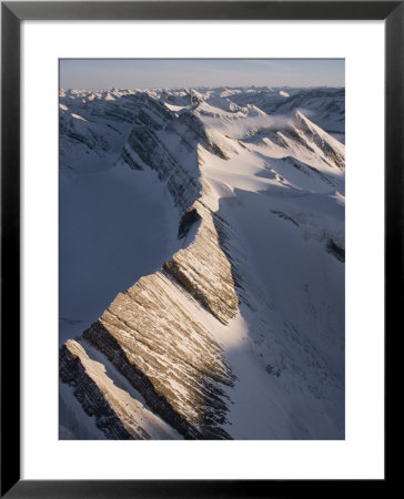 Aerial View Of A Snowy Ridge by Dean Conger Pricing Limited Edition Print image