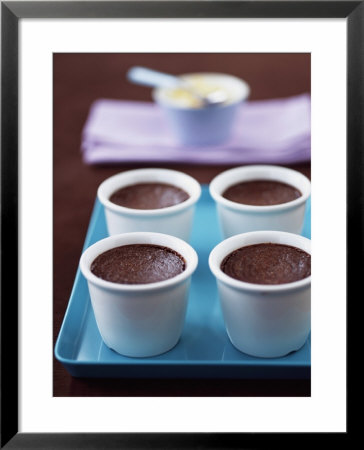 Pot Au Chocolate (Baked Chocolate Mousse) by Michael Paul Pricing Limited Edition Print image