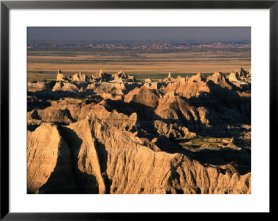 Valley From Pinnacles Overlook, Badlands National Park, South Dakota, Usa by Stephen Saks Pricing Limited Edition Print image
