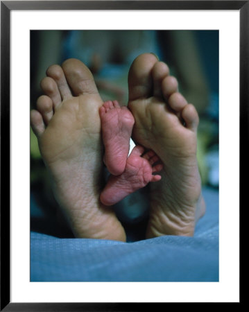 Mother And Child's Feet by Chris Rogers Pricing Limited Edition Print image