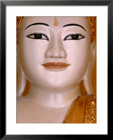 Buddha Image From Shwedagon Paya, Yangon, Myanmar (Burma) by Corey Wise Pricing Limited Edition Print image