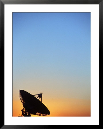 Silhouette Of Radio Telescopes, New Mexico by Jeff Friedman Pricing Limited Edition Print image