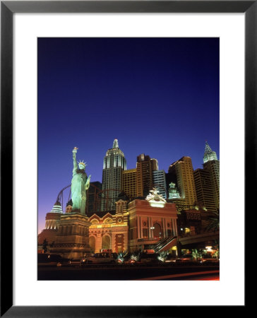 Nv, Las Vegas, New York New York Casino by David Ball Pricing Limited Edition Print image