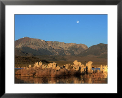 Moon Over Sierra Mountain Range, Ca by Kyle Krause Pricing Limited Edition Print image