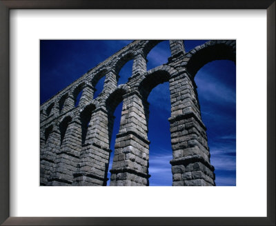 Section Of Aqueduct Of Segovia, Segovia, Spain by Damien Simonis Pricing Limited Edition Print image