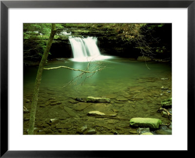 Blue Hole Falls On The Little Fiery Gizzard Creek, Tn by Willard Clay Pricing Limited Edition Print image