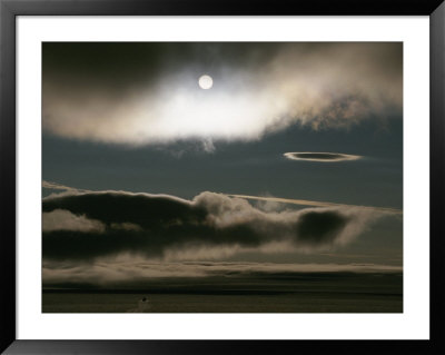 A Four-Wheel Drive Makes Its Way Across The Vast Vatnajokull Glacier by Peter Carsten Pricing Limited Edition Print image