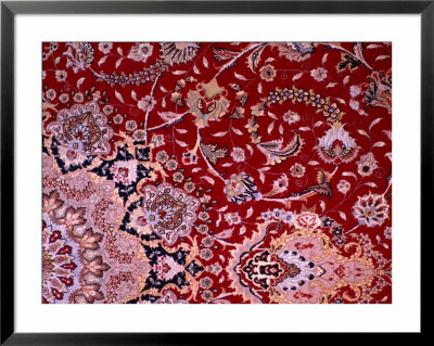 Detail Of Tabrizi Carpet, Iran by Glenn Beanland Pricing Limited Edition Print image