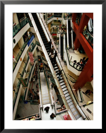 Xin Dong An Plaza In Wangfujing, Beijing, China by Greg Elms Pricing Limited Edition Print image