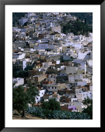 Overhead Of Moulay Idriss, Meknes, Morocco by John Elk Iii Pricing Limited Edition Print image