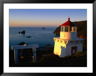 Trinidad Head Lighthouse, Trinidad, California, Usa by Stephen Saks Pricing Limited Edition Print image