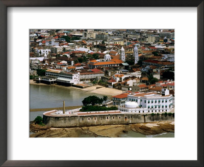 Aerial View Of Old Quarter, Panama City, Panama by Alfredo Maiquez Pricing Limited Edition Print image