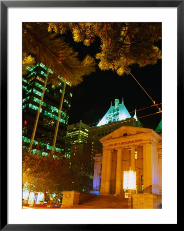 Exterior Of Vancouver Art Gallery, Robson Square, Vancouver, Canada by Ryan Fox Pricing Limited Edition Print image