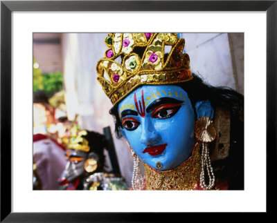 Papier Mache Effigy To Be Used In Religious Procession, Delhi, India by Paul Beinssen Pricing Limited Edition Print image