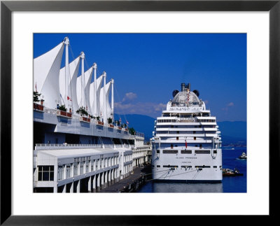 Island Princess Cruise Ship, Canada Place, Vancouver, Canada by Richard Cummins Pricing Limited Edition Print image