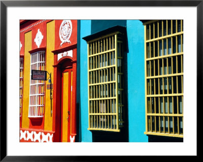 Brightly Painted Buildings On Calle Carabobo In The Old Quarter Of Maracaibo, Venezuela by Krzysztof Dydynski Pricing Limited Edition Print image