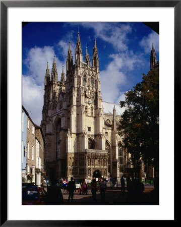 Exterior Of Canterbury Cathedral, Canterbury, United Kingdom by Johnson Dennis Pricing Limited Edition Print image