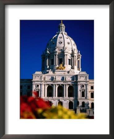 Exterior Of State Capitol Building, St. Paul, United States Of America by Richard Cummins Pricing Limited Edition Print image
