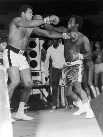 Muhammad Ali Boxes With Actor Flip Wilson, 1976 by Guy Crowder Pricing Limited Edition Print image