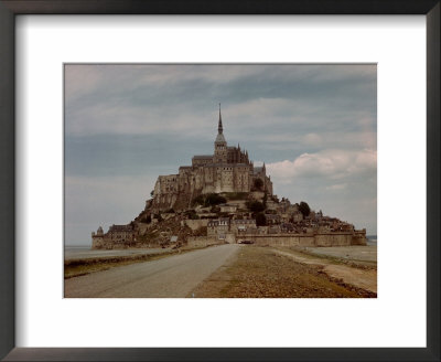 Mont St. Michel Crowned By Abbey Built By Monks In The 13Th Century by Eliot Elisofon Pricing Limited Edition Print image