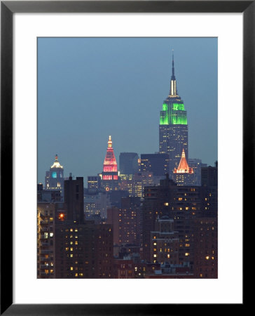 Empire State Bldg, Manhatten, New York City, Usa by Walter Bibikow Pricing Limited Edition Print image