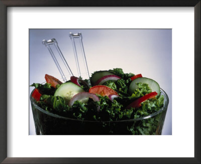 Garden Salad In Bowl by Jeff Bray Pricing Limited Edition Print image