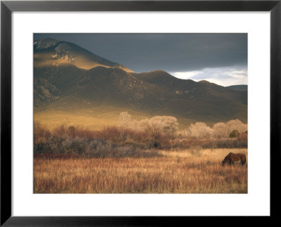Nm, Taos, Sangre Christo Mountains by Walter Bibikow Pricing Limited Edition Print image