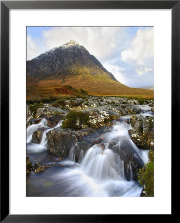 Buchaille Etive Mountain In Dawn Light, Glencoe, Uk by David Clapp Pricing Limited Edition Print image