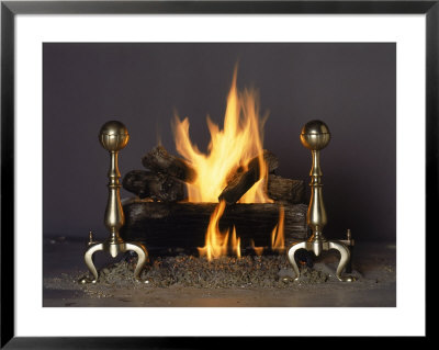 Gas Fireplace by Howard Sokol Pricing Limited Edition Print image