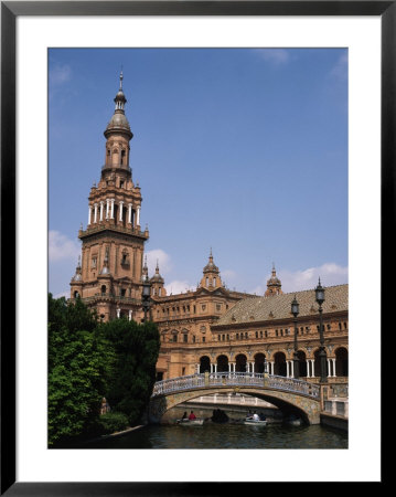 Plaza De Espana, Seville, Spain by Mark Dyball Pricing Limited Edition Print image