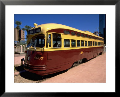 Old Fashioned Bus, Phoenix, Az by James Lemass Pricing Limited Edition Print image