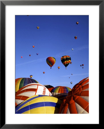 Colorful Hot Air Balloons, Albuquerque, Nm by Bill Bachmann Pricing Limited Edition Print image