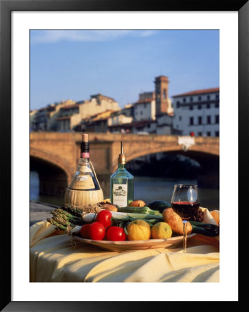 Tuscany Food And Wine, Florence, Italy by Frank Chmura Pricing Limited Edition Print image
