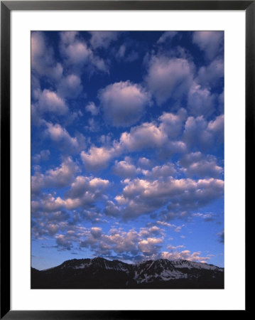 Morning Clouds Over Wasatch Range, Utah by Stefan Hallberg Pricing Limited Edition Print image