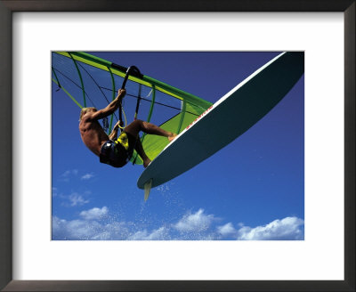 Windsurfer In Air, Maui, Hawaii by Eric Sanford Pricing Limited Edition Print image