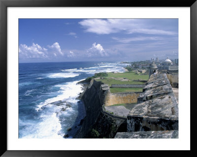Castillo De San Cristobal Beach, Puerto Rico by Jim Schwabel Pricing Limited Edition Print image