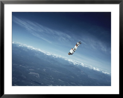 Man In Dive Over Snohomish, Wa by Tim Heneghan Pricing Limited Edition Print image