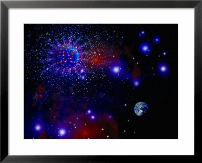 Illustration Of Space by Ron Russell Pricing Limited Edition Print image
