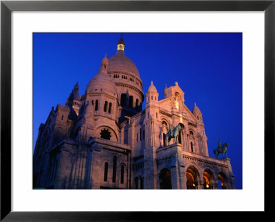 Exterior Of Basilique Du Sacre Coeur (Sacred Heart Basilica), Paris, France by Bill Wassman Pricing Limited Edition Print image