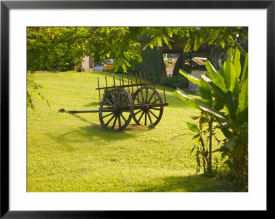 Domaine De Severin Rum Distillery, And Sugar Cane Cart, Guadaloupe, Caribbean by Walter Bibikow Pricing Limited Edition Print image