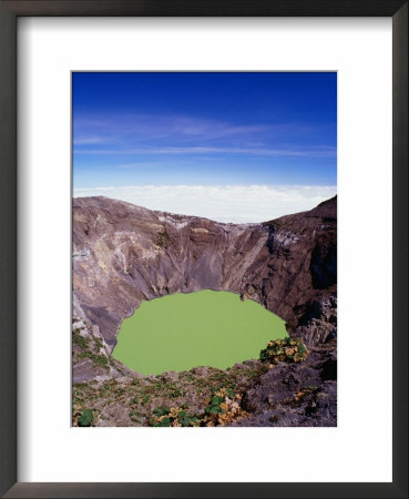 Principal Crater Of Volcanic Area, Irazu Volcano National Park, Costa Rica by Alfredo Maiquez Pricing Limited Edition Print image