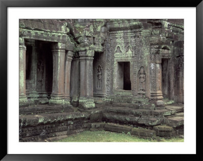 Ruins At The Ta Prohm, Angkor, Cambodia by Keren Su Pricing Limited Edition Print image