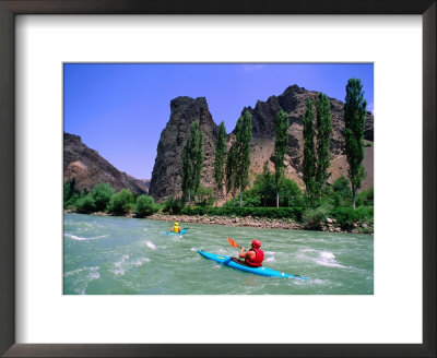 Kayakers On Coruh River, Erzurum, Turkey by Anders Blomqvist Pricing Limited Edition Print image
