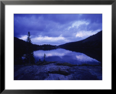 Mead Lake During Evening Light In The Bighorn Mountains, Wyoming by Bobby Model Pricing Limited Edition Print image
