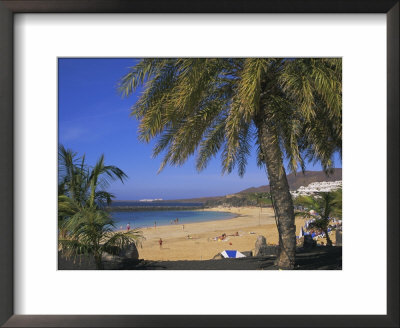 The Beach At Playa Blanca, Lanzarote, Canary Islands, Atlantic, Spain, Europe by John Miller Pricing Limited Edition Print image