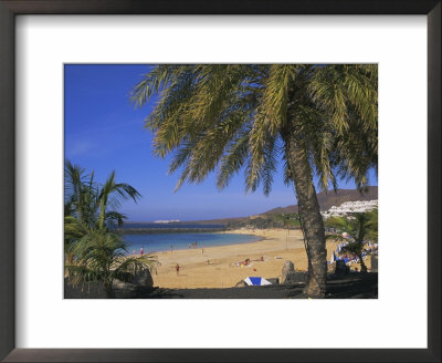 The Beach At Playa Blanca, Lanzarote, Canary Islands, Atlantic, Spain, Europe by John Miller Pricing Limited Edition Print image
